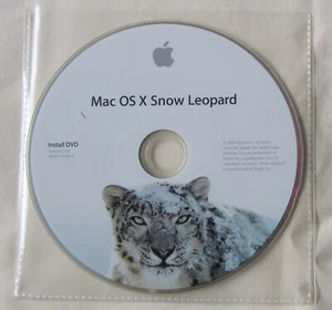 Mac OS X Snow Leopard 10.6.3 Retail DVD - 5 User Family Pack, MC224Z/A - Photo 1/1