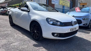 Vw golf 1.4 TSI GT fsh 2dr convertible fully maintained Recent wheel refurb - Picture 1 of 24