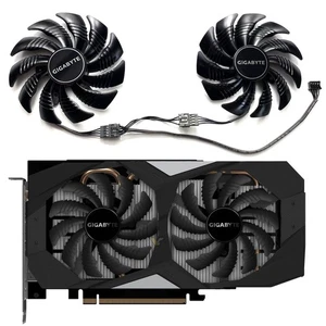 87mm Graphic Card Cooler Fan for Gigabyte RTX2060 GTX1660ti 1660S 1650 T129215SU - Afbeelding 1 van 18
