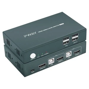 Pway HDMI USB 2.0 kvm switch - Picture 1 of 1