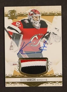 The Upper Deck Company The Cup 18 Vitek Vanecek Devils Auto - Picture 1 of 2