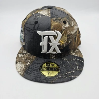 Texas Rangers 2020 Inaugural Season Realtree Camo New Era 59FIFTY Fitted 7 ½  - Image 1 of 4