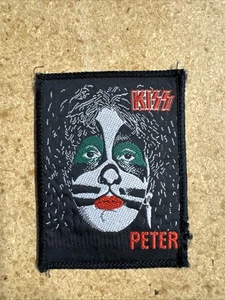 BACIO VINTAGE Peter Criss PICCOLA TOPPA RICAMATA SWEN - Foto 1 di 2
