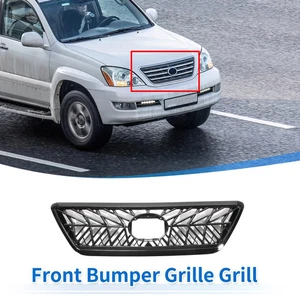 Front Upper Hood Bumper Grille Grill for Lexus GX470 03-09 Facelift TRD Black - Picture 1 of 6