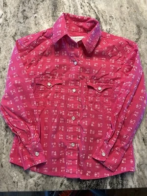Panhandle Pink XS Long Sleeve western shirt - Image 1 of 4