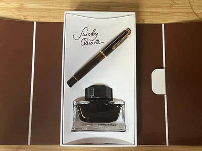 Pluma Estilográfica Pelikan M200 2017 Edición Especial Cuarzo Ahumado 1 Tinta Cuarzo Ahumado Foto 1 de 3