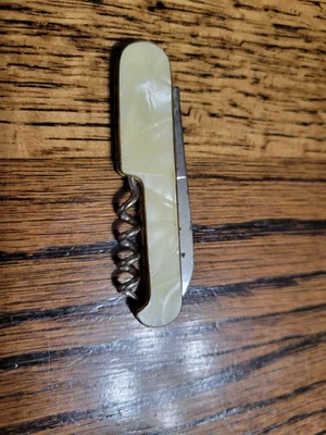 Vintage Mother Of Pearl Pocket Knife USA - Image 1 of 4