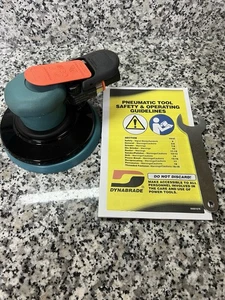 DYNABRADE 59014 Levigatrice orbitale casuale ad aria, 0,25 HP, 6 pollici 25H998 - Foto 1 di 7