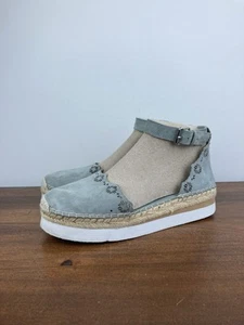 Vince Camuto Breshan Green Platform Espadrille Gladiator Sandals Women 8.5M - Picture 1 of 12