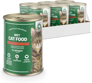 Cibo Umido per Gatti Senza Cereali, in Barattolo, Bocconcini Di Manzo in Gelatin - Foto 1 di 12