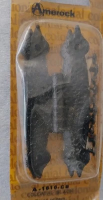 Новые из старых запасов Colonial Black Amerock # A1616 CB петли из выветренной стали для заподлицо дверей - Изображение 1 из 4