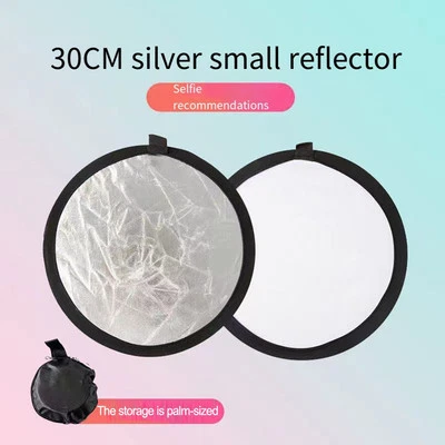 Handheld Multifolding Reflective Plate for Photography Gold Silver Edition - Image 1 of 4