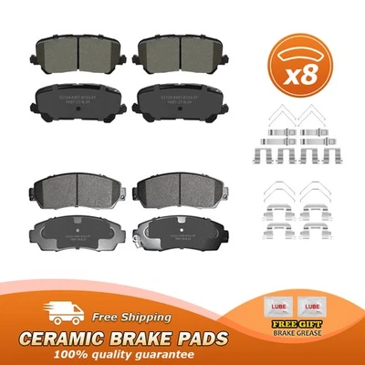 Kit de pastillas de freno de disco cerámicas delanteras y traseras para Honda Passport 2019-2025 Foto 1 de 4