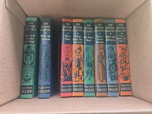 The Junior Classics Young Folks Shelf of Books 1955 Partial Set (missing 1 & 5) - Picture 1 of 6