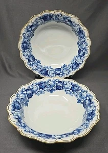 2er Set Schumann Gemüseschüssel - blau Erbstück 9 1/2" - Bild 1 von 6
