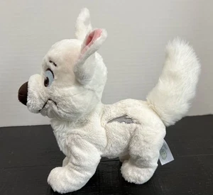 Disney Store Bolt Tote A Tail Plush Stuffed Animal White Superhero Puppy Dog 9” - Picture 1 of 8