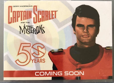 Captain Scarlet 50 Years Promo Card Rare Fanderson Convention Exclusive PH1 - Image 1 of 2