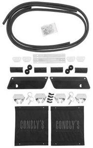 CONELYS ACCESSORIES USA Saddlebag Hardware and Latch Kit Black CHWLK2012BR - Picture 1 of 1