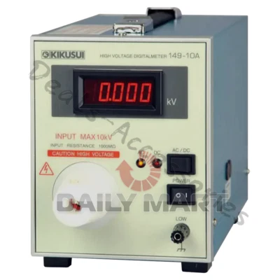 Nuevo Medidor Digital de Alto Voltaje KIKUSUI 149-10A 10KV (1 PIEZA) Foto 1 de 2