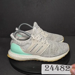 Adidas Ultra Boost 4.0 Running Shoes Womens Sz 7.5 Gray Trainers Sneakers - Picture 1 of 10
