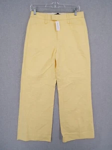 Banana Republic Hose Damen Größe 2S kurz gelb gerade Business Freizeit - Bild 1 von 11