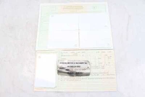 Frame Nameplate With Papers Hyosung GT 650 Comet GT650 04-07 - Picture 1 of 2