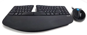 Microsoft Sculpt Ergonomic Desktop Keyboard & Mouse set - US English - Photo 1/4