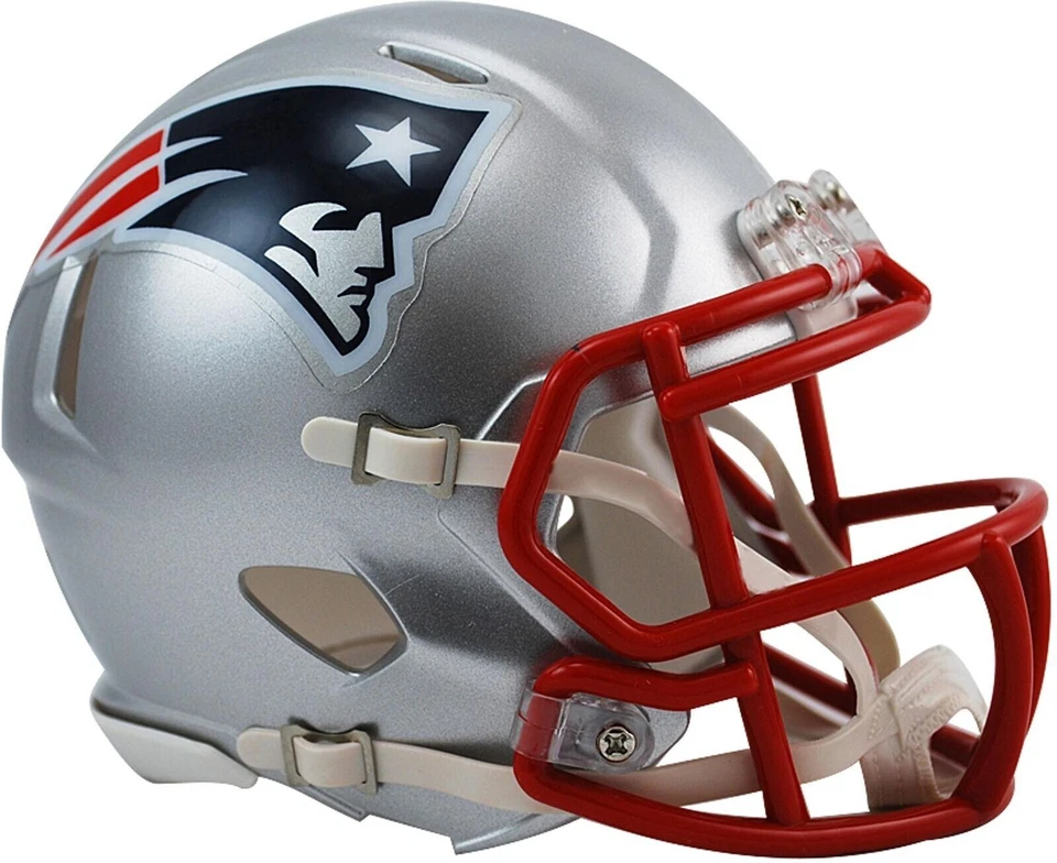 *OFERTA* ¡CASCO DE FÚTBOL AMERICANO NEW ENGLAND PATRIOTS SPEED MINI NFL RIDDELL! Foto 1 de 1