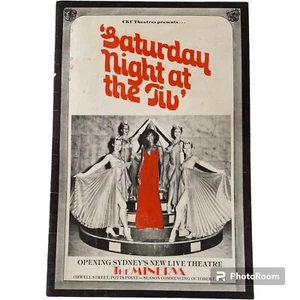 Saturday Night At The Tiv Vintage 1976 Program Tivoli Theatre Sydney Australia - Picture 1 of 14