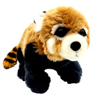 Bear2Go Custom Plush Red Panda Stuffed Animal 14" + Realistic Striped Tail