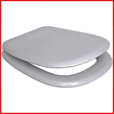 sedile copriwater ideal standard tesi copri wc vaso asse tavoletta di plastica - Immagine 1 di 4