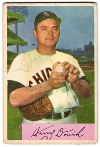 Harry Durish 1954 Bowman MLB Karte # 86 - Set Filler - Bild 1 von 2