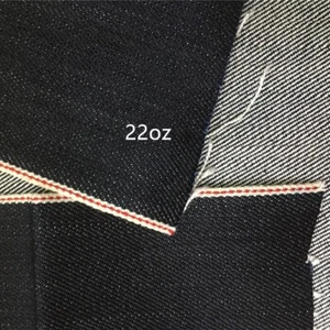 22oz Selvage Heavyweight Raw Denim Textile PremiumSelvedge Jeans Fabric Supplier - Picture 1 of 3