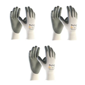 MaxiFoam® Premium 34-800, Confezione da 3 Paia Guanti Grip in Nitrile Taglie XXS-XXL - Foto 1 di 2