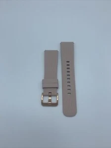 Genuine Samsung Galaxy Watch Band OEM Pink Silicone Strap - 20mm For 42mm Small - Picture 1 of 3