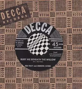 RED FOLEY & ANDREWS SISTERS 45 RPM DECCA 9-29222 (1954) - Picture 1 of 1