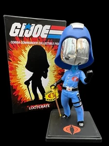 2021 G.I. Joe Cobra Commander Enemy Collectible 5" Figur LootCrate Hasbro blau - Bild 1 von 5