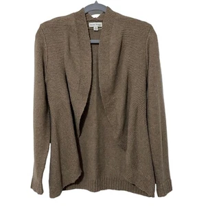 Studio Works Petite Damen Wollpullover Größe PM vorne offen Cardigan Büro Arbeit - Bild 1 von 4