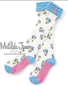 NWT Matilda Jane Girls Size M Medium Go On Socks Shoe Size 9-13 New With Tag - Picture 1 of 2