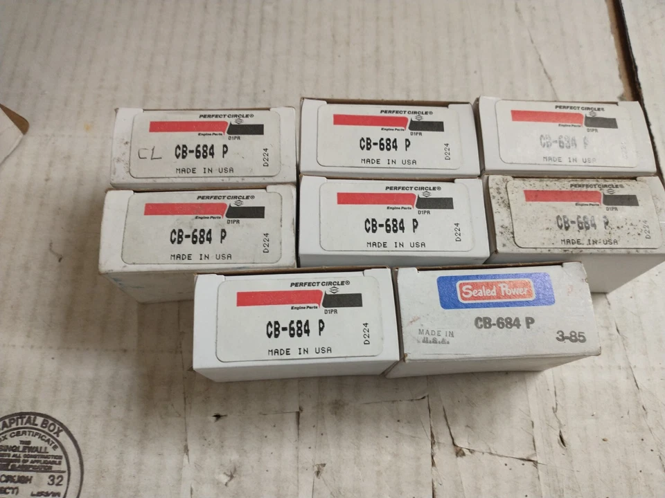 350 403 OLDSMOBILE ROD BEARINGS CB684P STANDARD SIZE FULL SET Foto 1 de 1