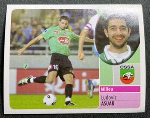 LUDOVIC ASUAR CS SEDAN ARDENNES CSSA PANINI FOOTBALL 2003-2003