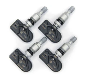 New TPMS Set 315mhz Silver Stem PMV-C015 Fits 2021 Toyota Tacoma Pro - Picture 1 of 1
