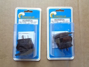 WhiteCap Contura Switch Polycarbonate Circuit SPDT 12V 20A S-7059CLot of 2 - Picture 1 of 2