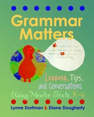 Grammar Matters: Lessons, Tips, & Conversatio- Dorfman, 9781571109910, paperback - Image 1 of 1