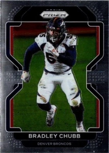 2021 PANINI PRIZM FOOTBALL BRADLEY CHUBB #3 BRONCOS - Picture 1 of 2