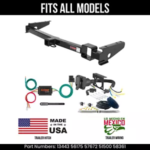 For 03-07 Lexus LX470 Trailer Hitch 7Pin Wiring Harness Kit Fits All Models Curt - Picture 1 of 24