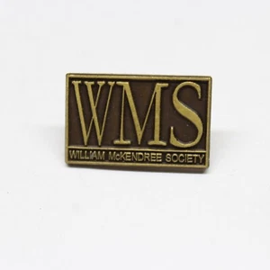 WMS William McKendree Society Pin Lapel Enamel Collectible - Picture 1 of 3