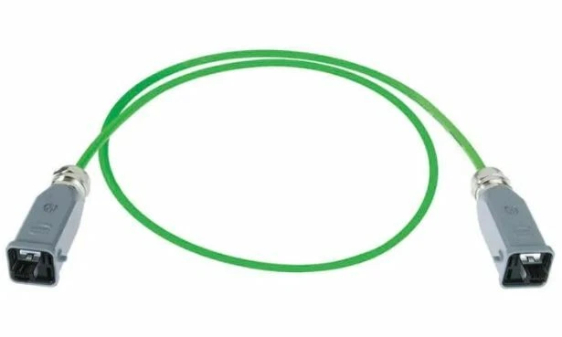 09457151173 HARTING Green PVC Cat5 Cable U/FTP, 10m Male RJ45/Male RJ45 - Image 1 of 1