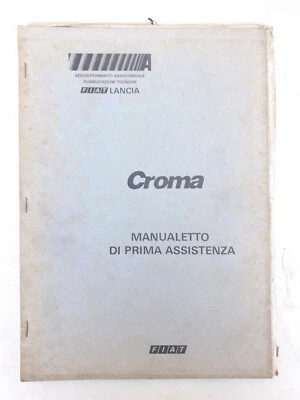 Manualetto di prima Assistenza Fiat Croma - Immagine 1 di 4
