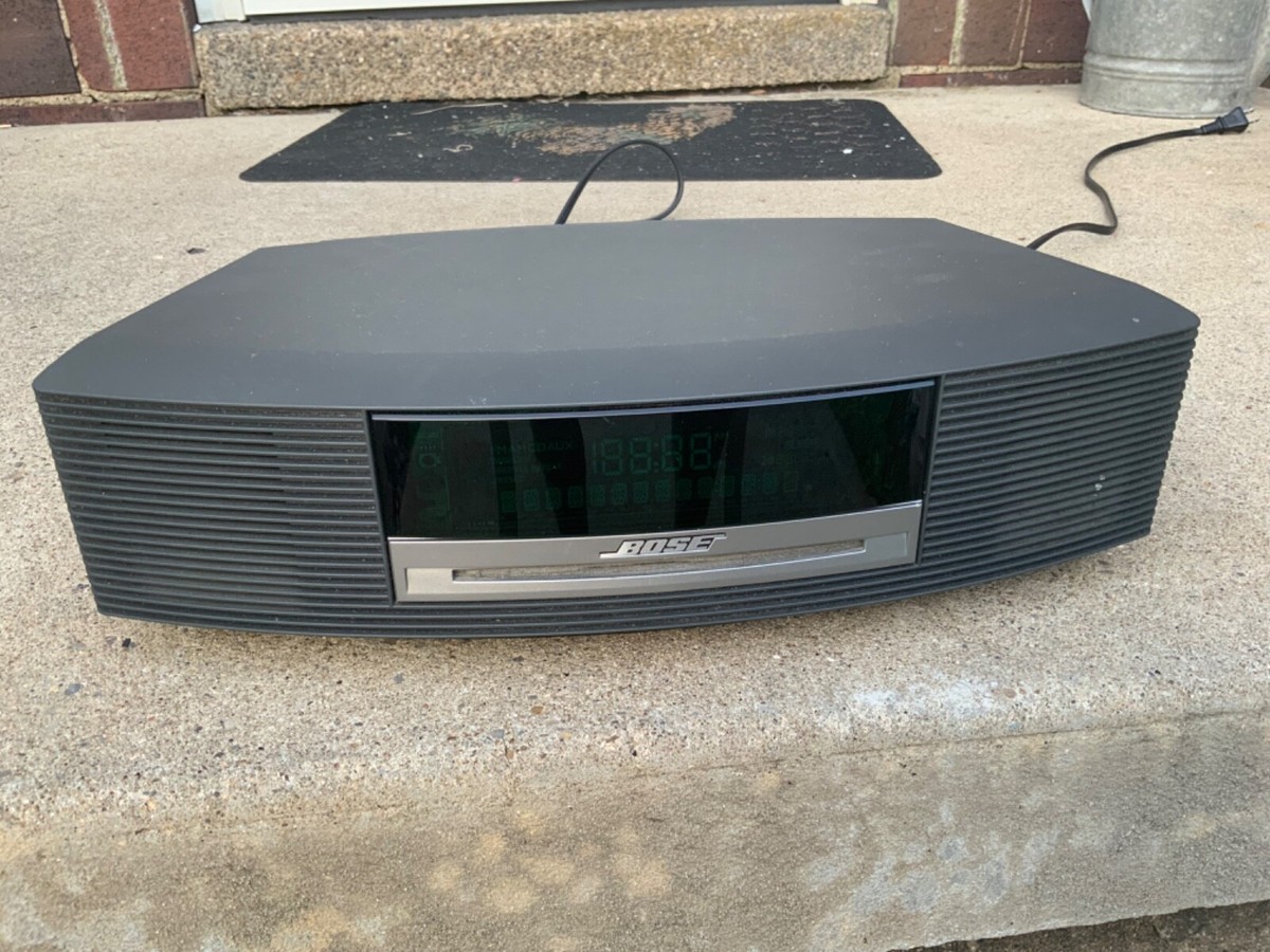 BOSE WAVE 編め MUSIC SYSTEMAWRCCCチタンシルバーリモコン付 BOSE WAVE 編め MUSIC SYSTEMAWRCCCチタンシルバーリモコン付